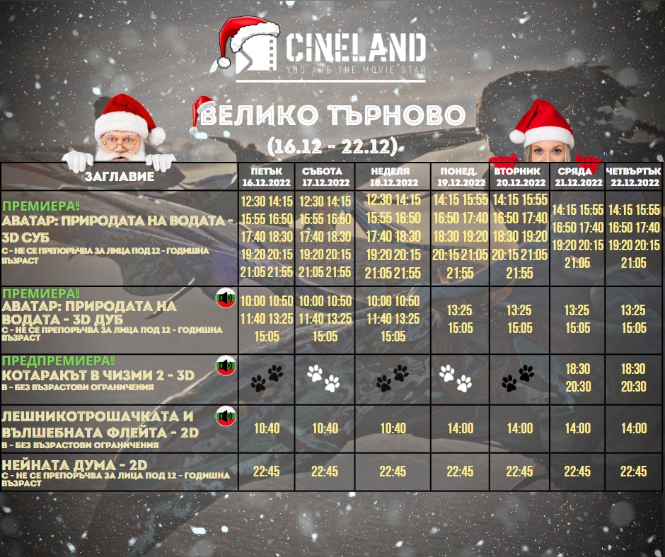 CineLand  :   - 16-22  2022